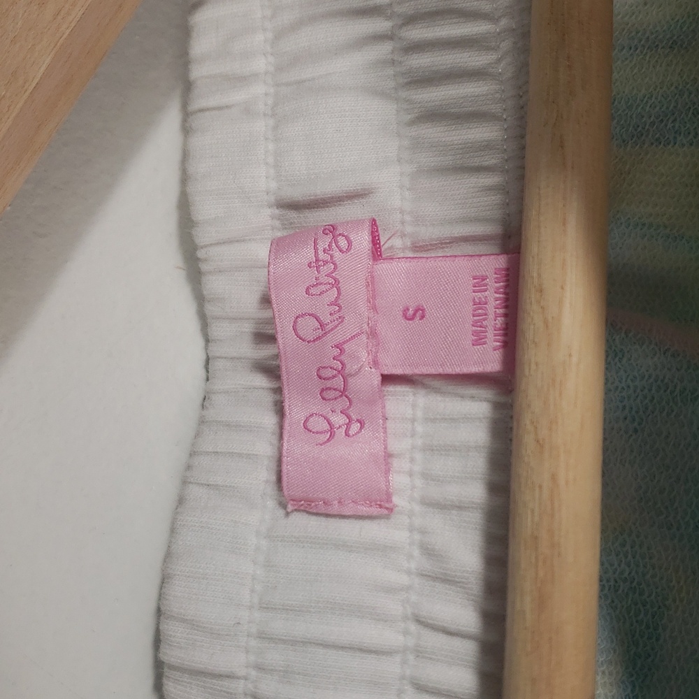 Lilly Pulitzer Pink Blue Yellow Patterned Mini Skirt - Picture 4 of 5